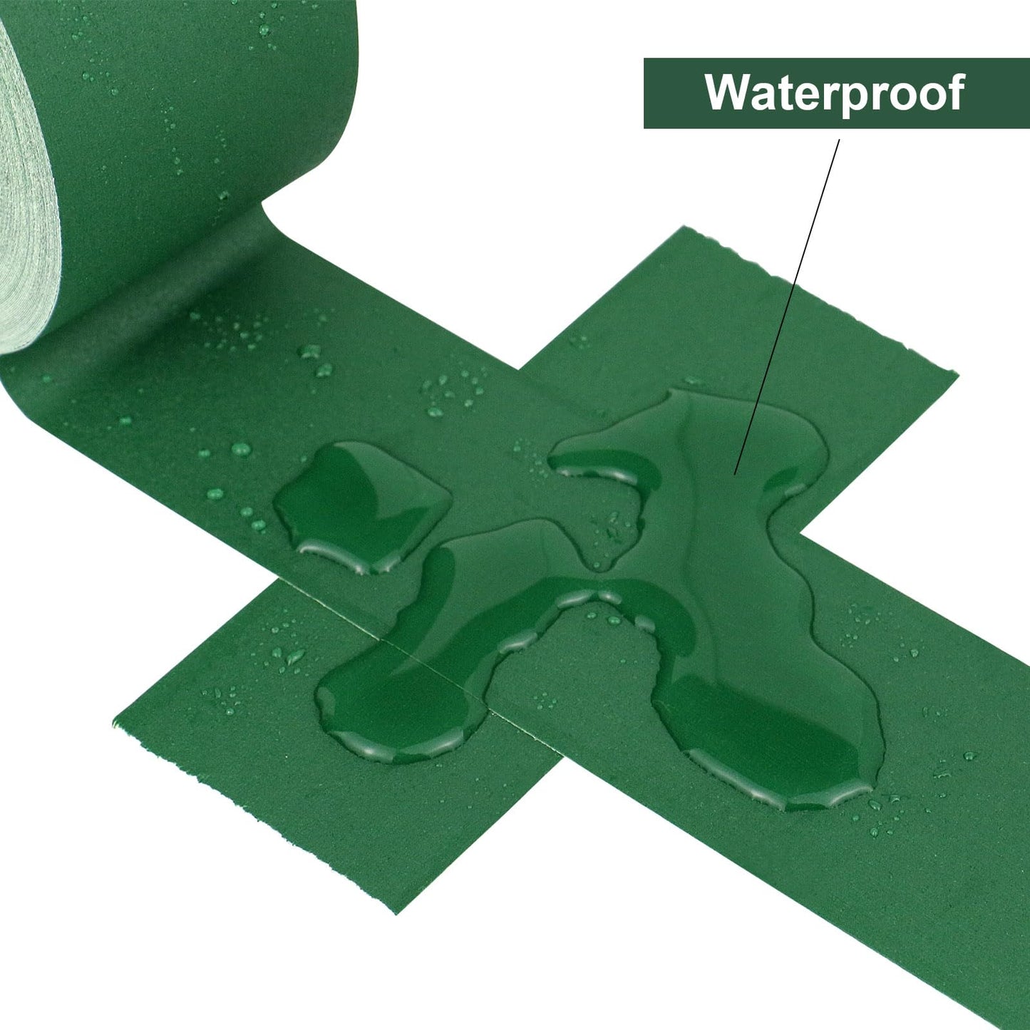 BOMEI PACK 1 Pack Dark Green Gaffer Tape 2inch x 20yds, Matte Non-Reflective Stage Tape, No Residue Hand Tear, for Labeling, Cable, Photo Studio, Painters and Ductwork