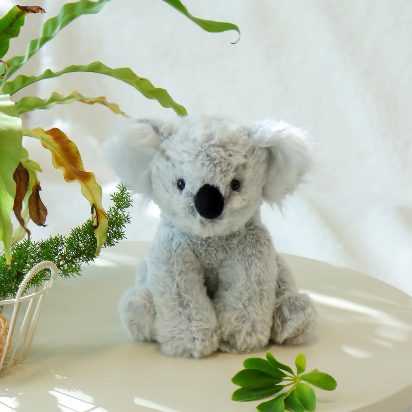 Apricot Lamb Toys Plush Gray Plush Koala Stuffed Animal Soft Cuddly Perfect for Child （Medium，12 Inches