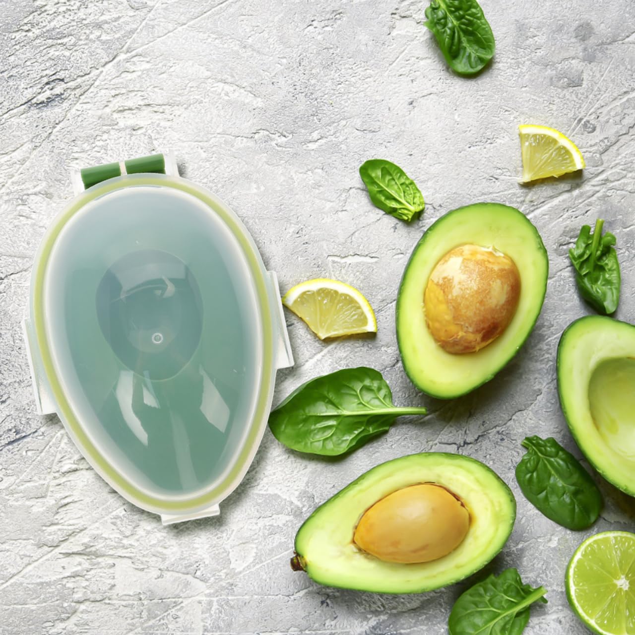 Avocado Saver, Avocado Keeper Reusable Storage Containers, Fresh Keeper, Crisper, Individual Saver Holder or Refrigerator Keep Your s Fresh for Days