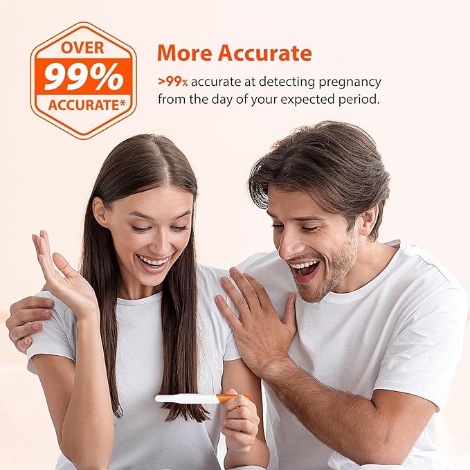 iHealth Early Detection Pregnancy Test Kit: 3 Test Sticks +10 Strips & 10 Cups | 99% Accurate Home HCG Tests, Results 6 Days Sooner, 10mIU/mL Sensitivity