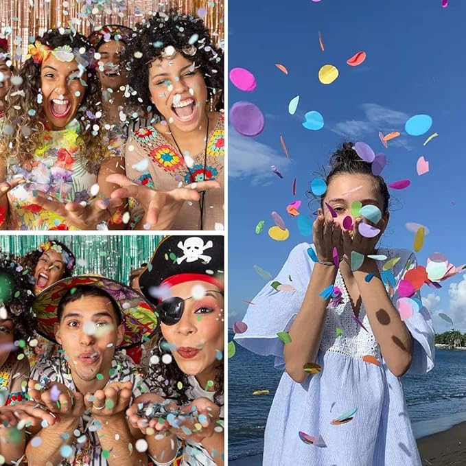 15mm Tissue Paper Confetti 5000 pcs Biodegradable Confetti Circle Wedding Birthday Party Decoration Royal Blue