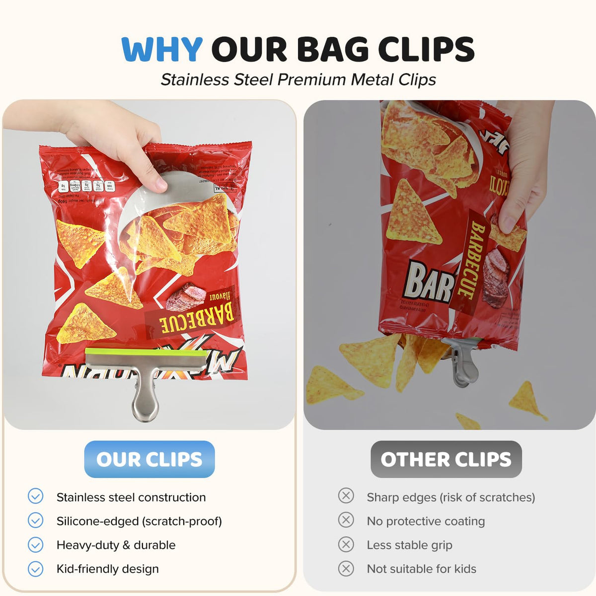 Magnetic Chip Clips (8 Count)