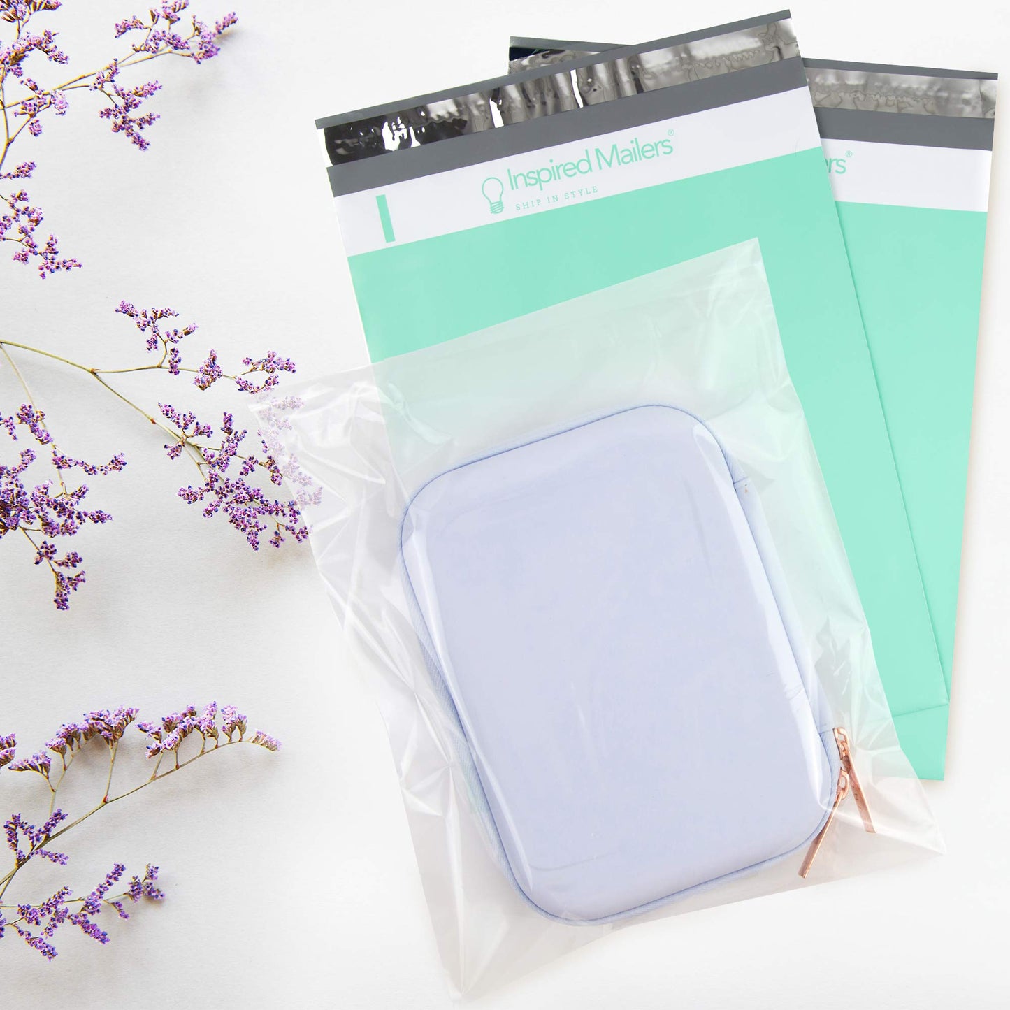 Clear Poly Bags Combo Pack - 400 Count (6x9", 8x10", 9x12", 11x14") - Extra Strong Self-Seal Plastic Packaging Bags for Shipping, Retail & Product Storage