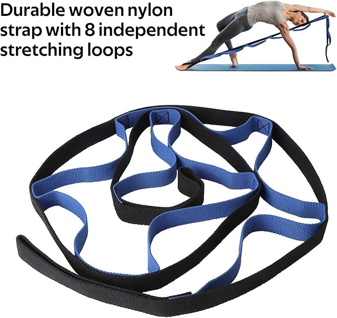 7 in1 Foam Roller Set for Deep Tissue Muscle Massage - High Density Back Roller, Muscle Roller Stick, Resistance Bands, Foot Massage Ball, Stretching Strap for Exercise, Whole Body Physical Therapy