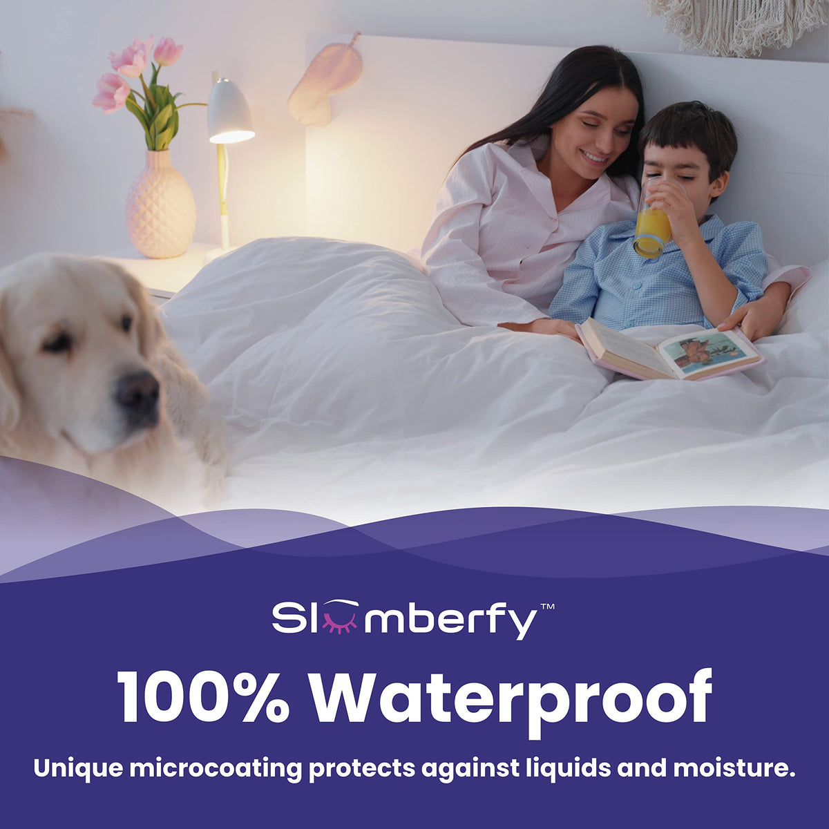 King Size Waterproof Cooling Mattress Protector