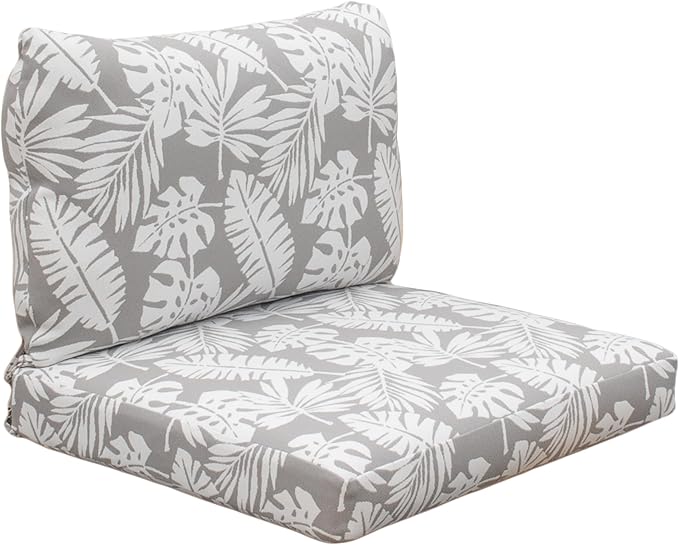 Tommy Bahama Deep Seating Lounge Cushion, 24" X 26" X 4", Tropical Chrome