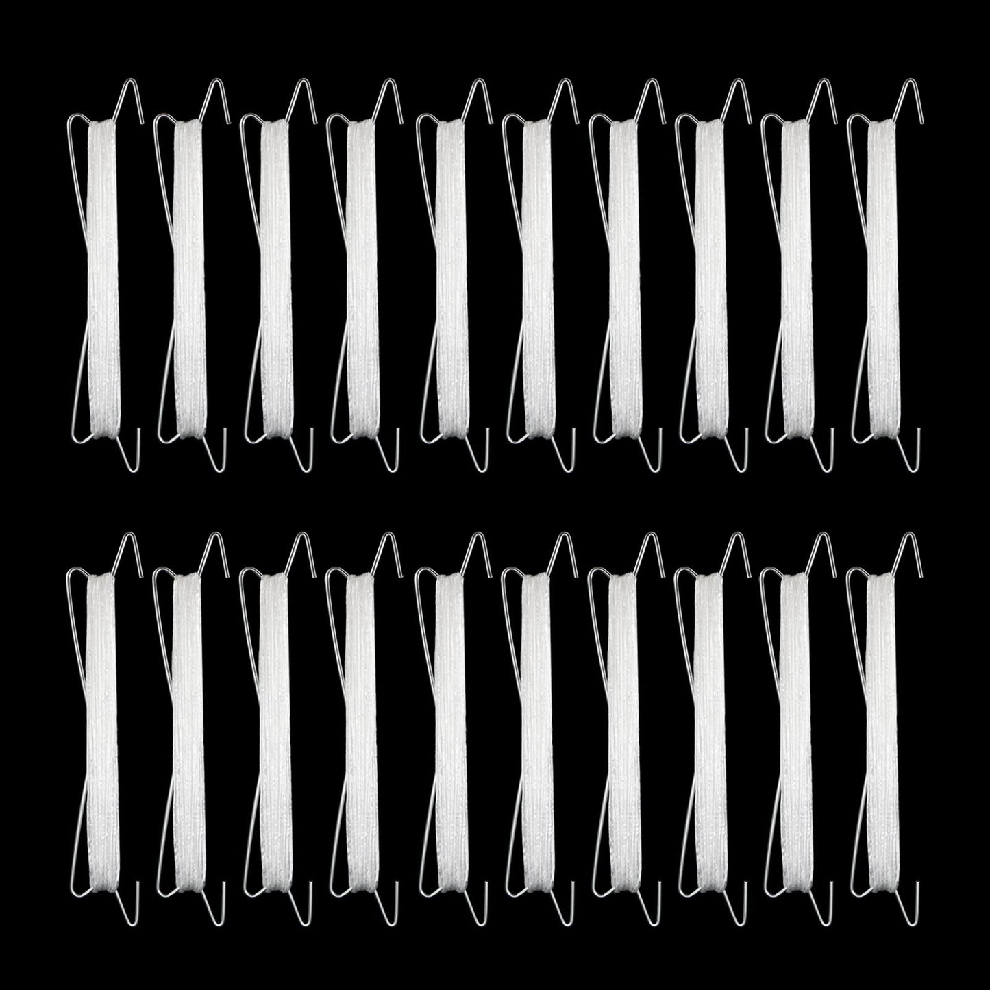 Bandelt 20pcs Tomato Support J Hooks, Tomato Climbing Hooks with 39ft Twine to Prevent Tomatoes from Pinching or Falling Off for Plant Vegetable Plant Fruit Flower