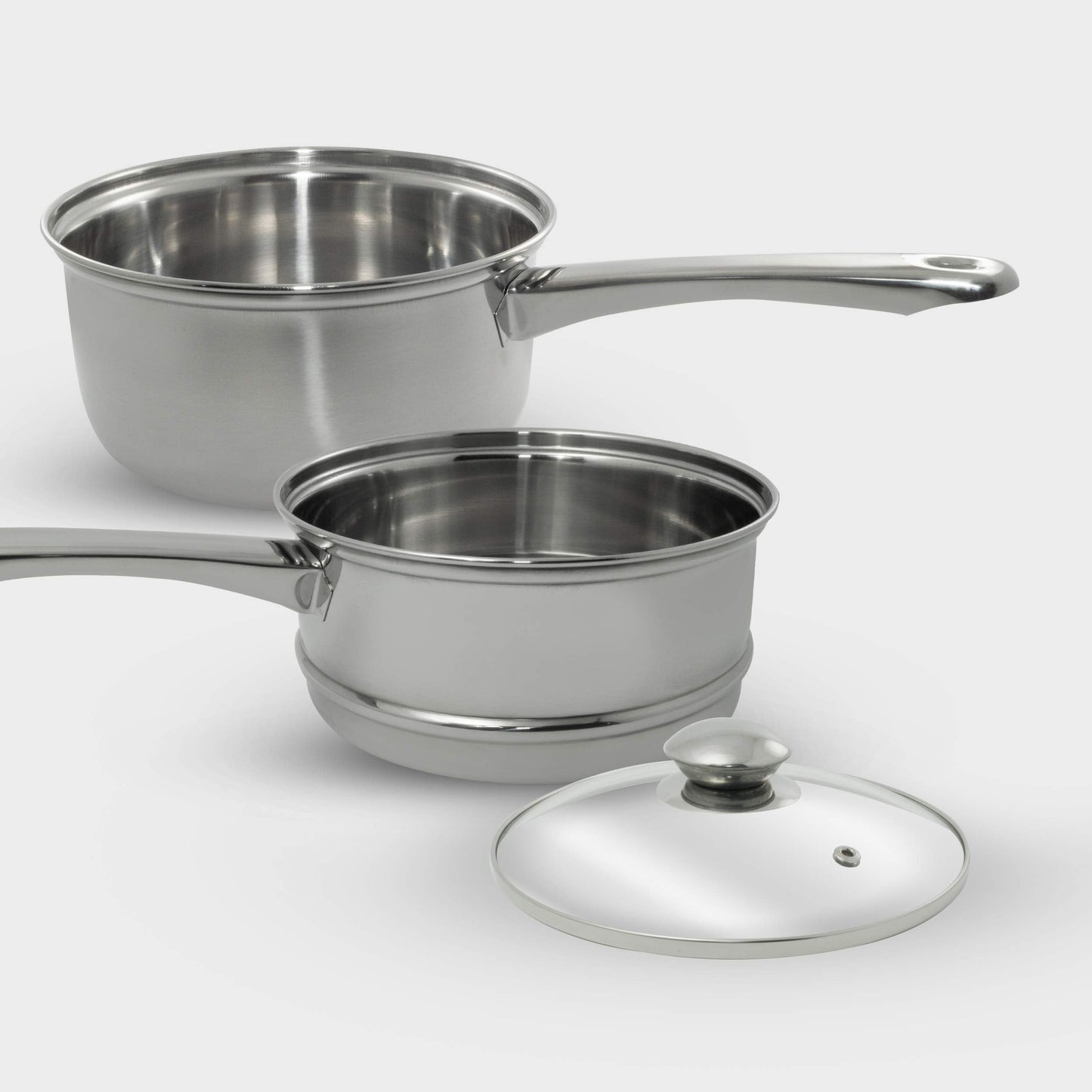 ExcelSteel 579 3 Piece Boiler, 2.5 quart, Stainless Steel