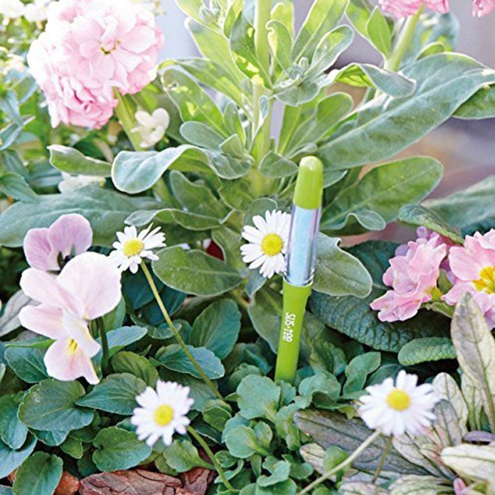 Sustee Medium Refillable Insert Aqua Meter (Green) with Core Installed + 2 Additional Medium Cores - Plant Moisture Sensor For Potted Plants