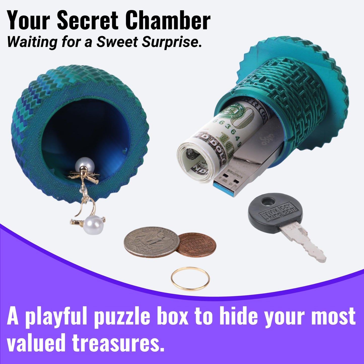 Maze Egg Money Puzzle Gift Box: Available in 4 Unique Internal Designs - Secret Cash Holder & Surprise Gift Container for Easter, Birthday, Wedding - Fun Brain Teaser Toy for Kids & Adults