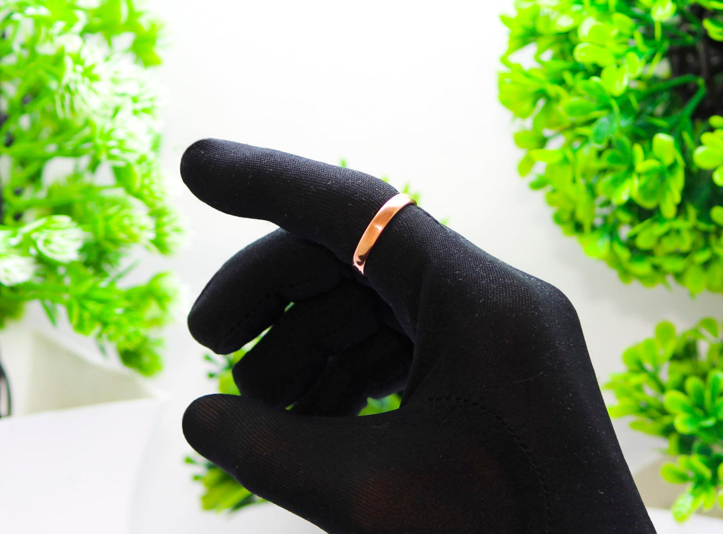 Krishnaa Jewels Pure Copper Handmade Classic Band Ring Ethnic Gift Jewelry for Men and Women (8)