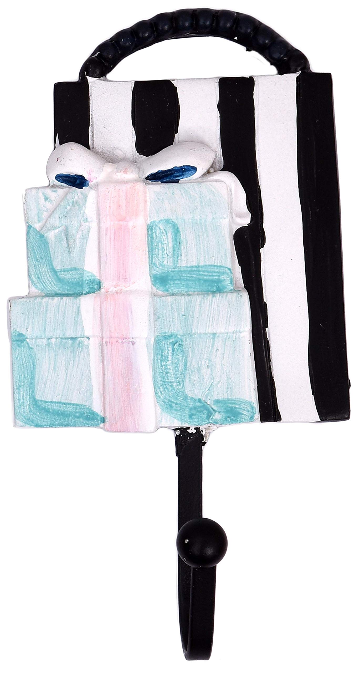 Stephanie Imports Decorative Fashionista Couture Resin Wall Coat Hooks (Set of 3)