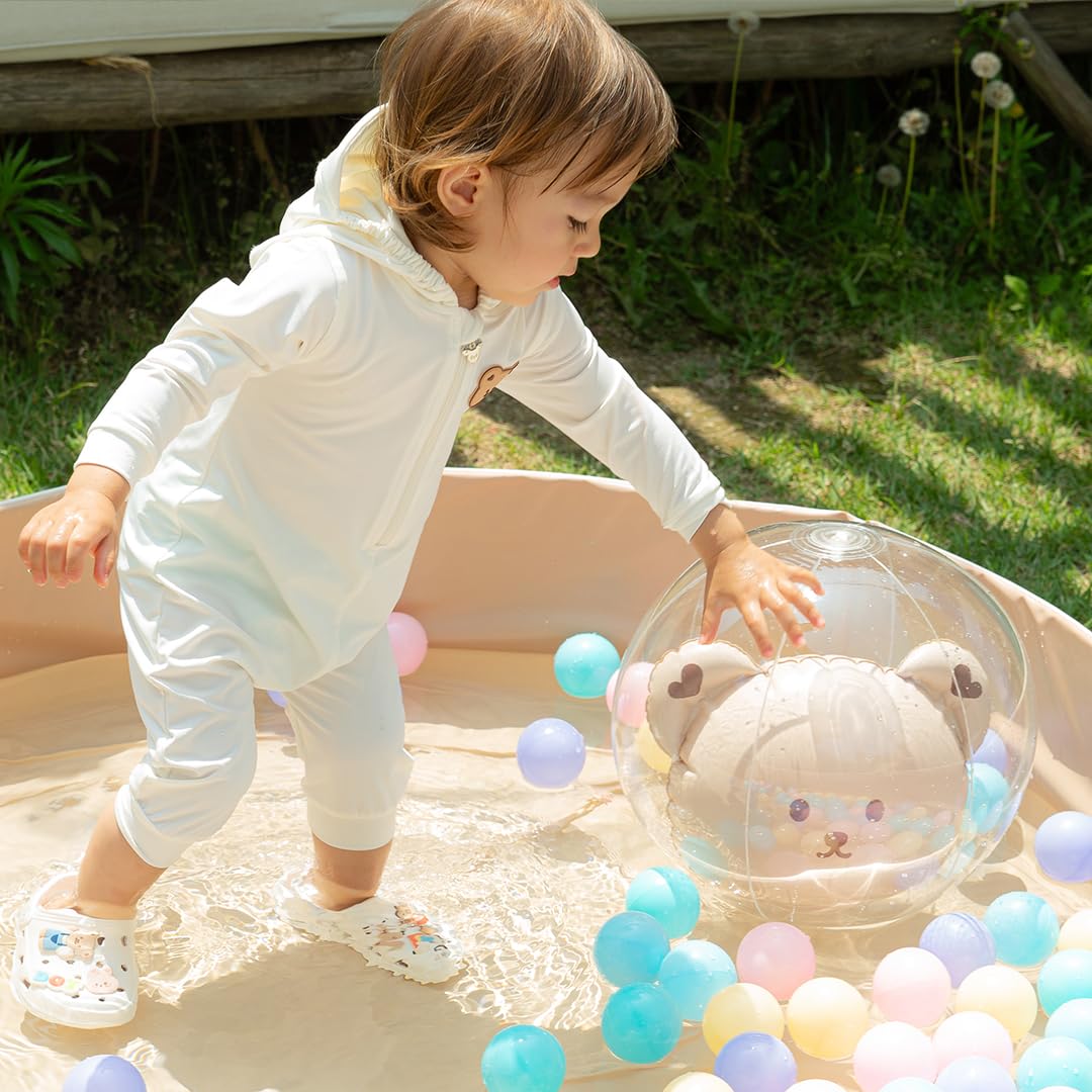 AGUARD Beachballs for Pool for Baby & Kids, Cute 3D Character Ball, Beach Cute Adorable Pooltoy, Summer Playball
