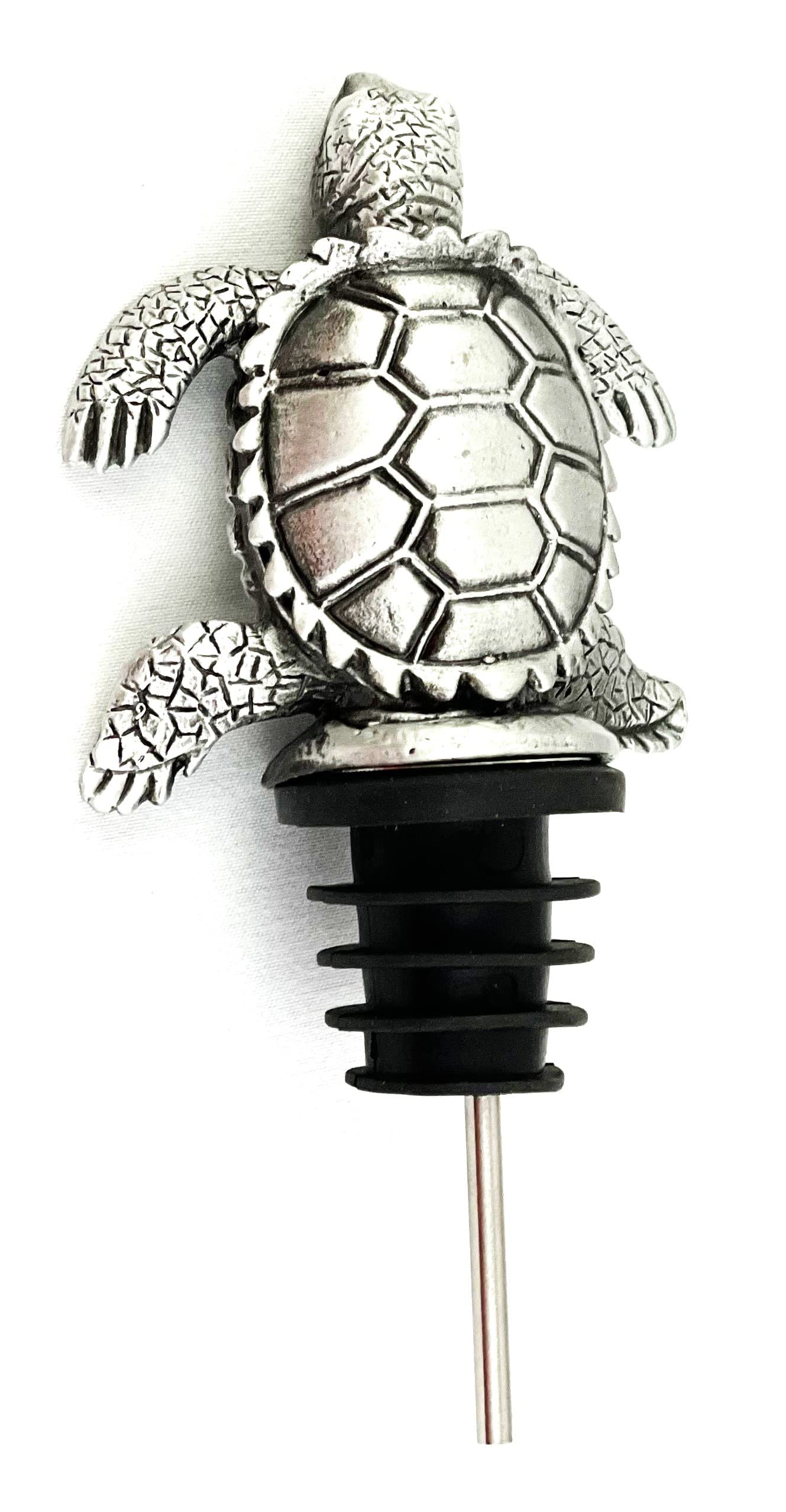 Happy Hour Sea Turtle Wine Pourer - Stopper, Aerator, and Perfect Pourer