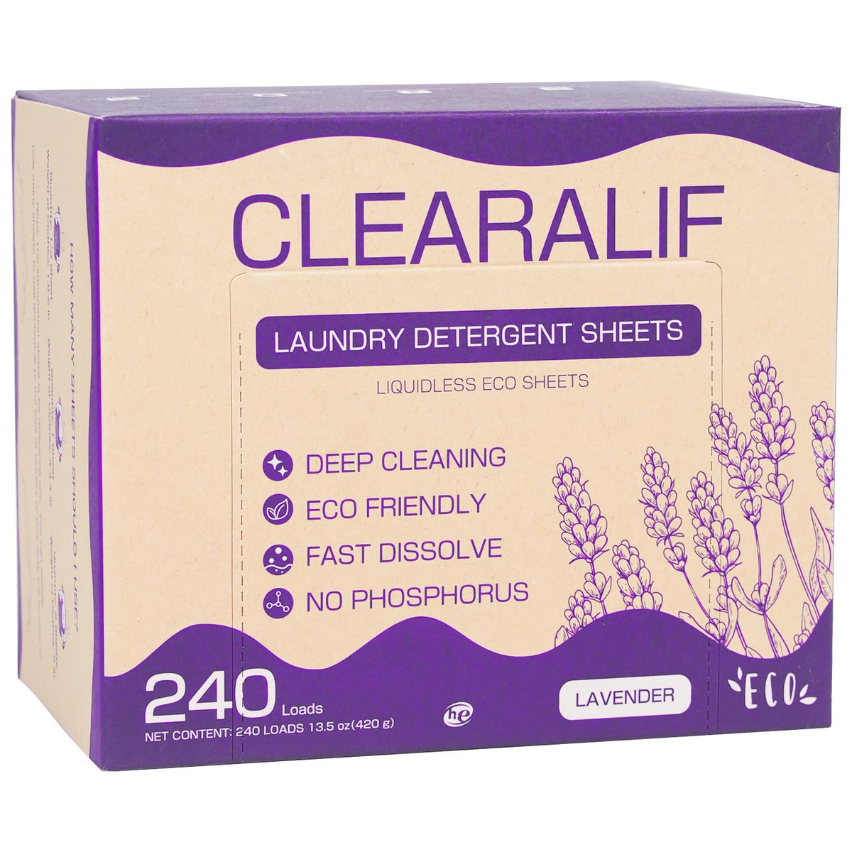 Laundry Detergent Sheets (240 Count)
