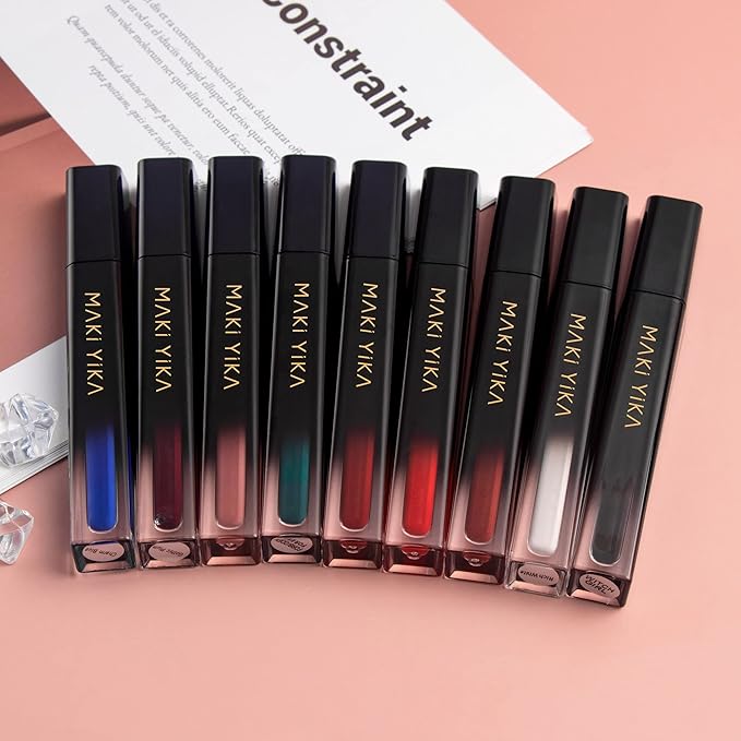 MAKI YIKA Green Lipstick for Women Color Stay Long Lasting Lipsticks, No Smudge Matte Liquid Lipstick Transferproof Cruelty-Free Lip Color, FORBIDDEN FOREST