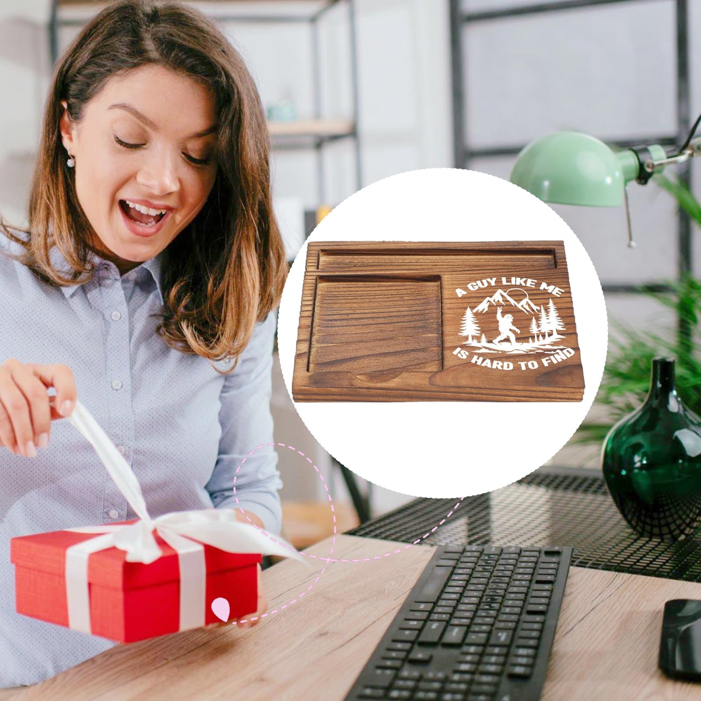 Funny Desk Note Pad Holder for Coworker Appreciation, Thank You Gift for Friend Boss Team, Office Desk Humor Reminder EDP267