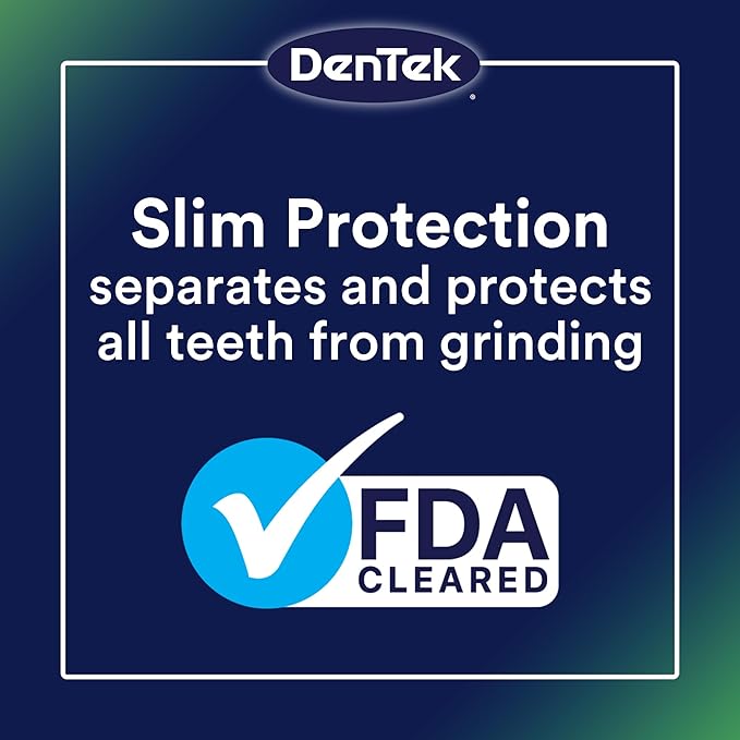 DenTek Comfort-Fit Dental Guard For Nighttime Teeth Grinding, Comfort-Fit Guard, 2 count(Pack of 1)