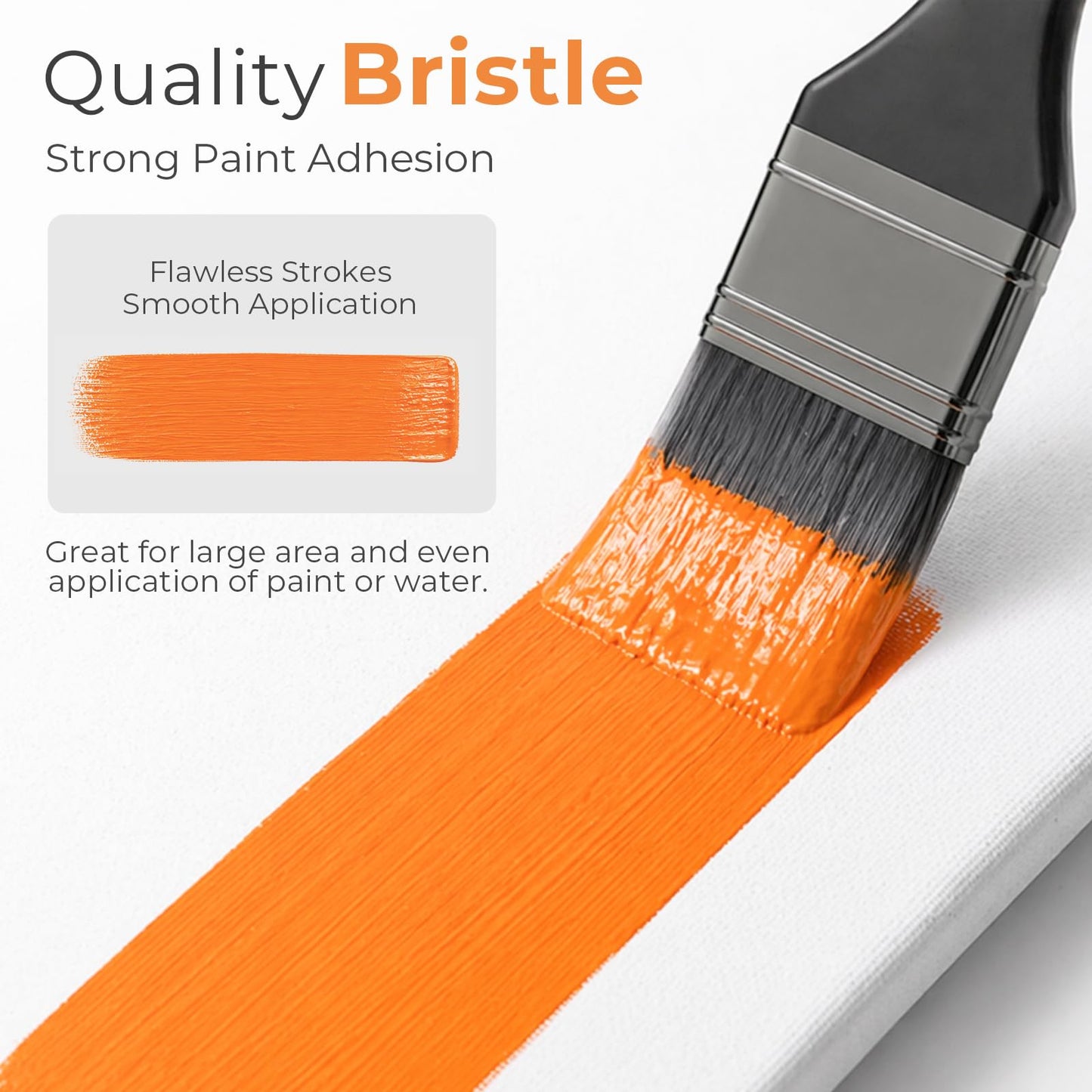 Nicpro 36pcs Paint Brush Set, Professional Paintbrushes with Palette Knife and Cloth Roll, Suitable for Artists and Beginners for Acrylic Painting, Oil, Watercolor, Gouache