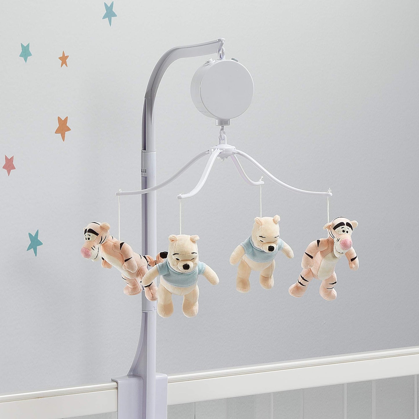 Lambs & Ivy Disney Baby Winnie the Pooh Hugs Musical Baby Crib Mobile Soother
