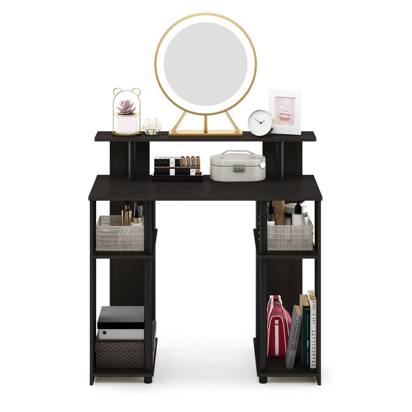 Furinno JAYA Simple Design Computer Writing Desk, Walnut