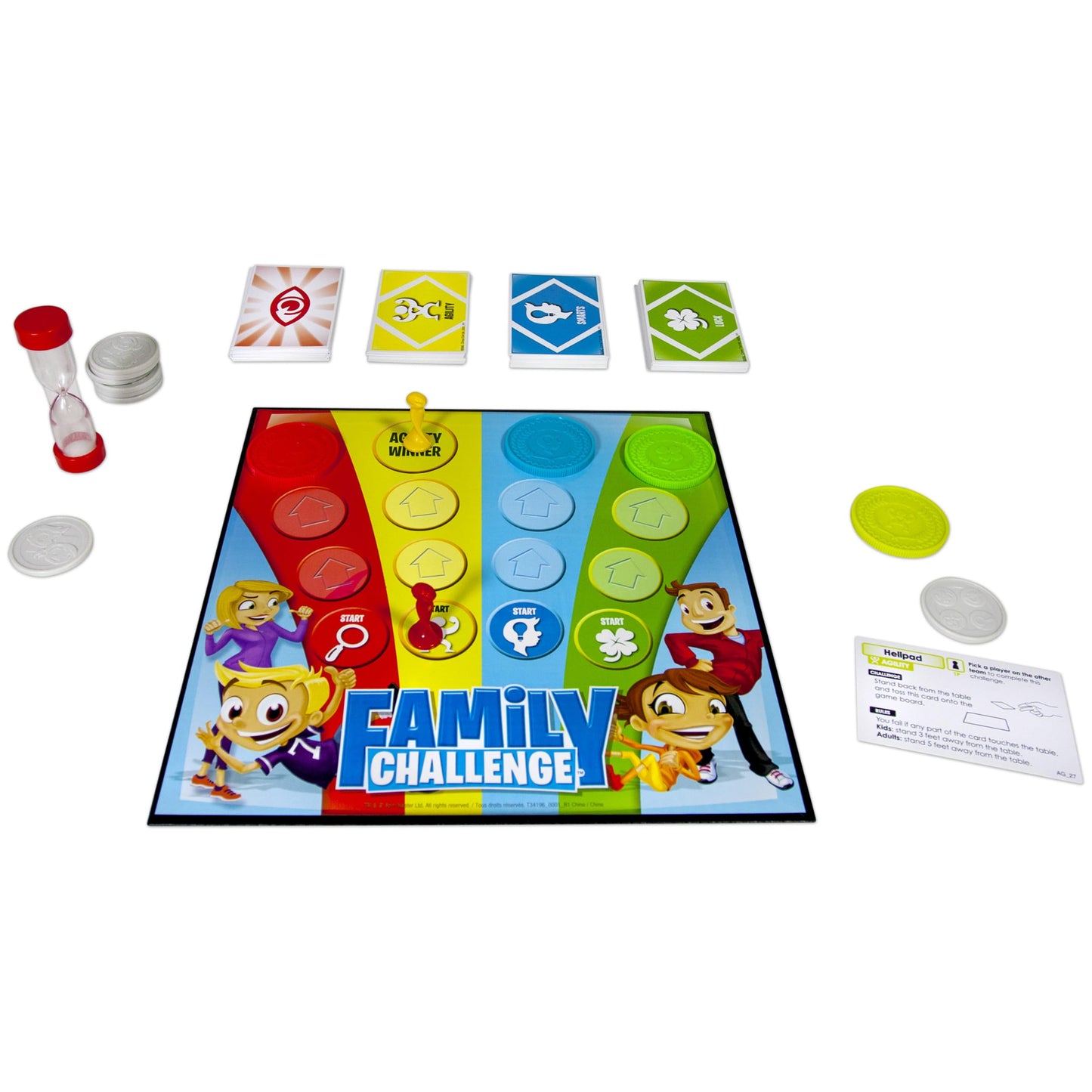 Beat The Parents Family Challenge Board Game