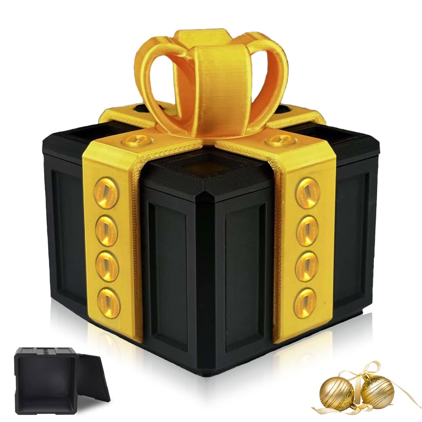 Annoying Gift Box with Screws The Annoying Present Puzzle Box Toy,Funny Surprise Prank Novelty Money Card Container