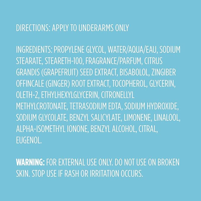 Harry's Men's Deodorant - Odor Control Deodorant - Aluminum-Free - Fig (6 Count)