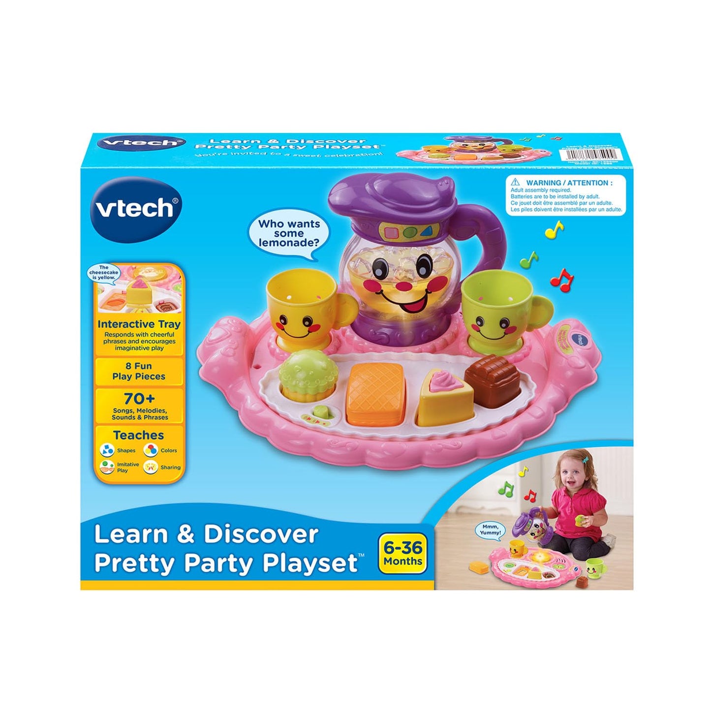 VTech Learn & Discover Pretty Party Playset