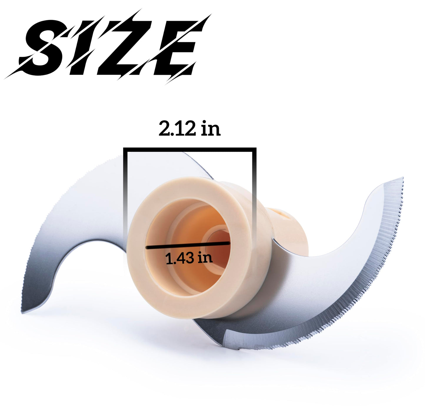 Stainless Blade Replacement for Cuisinart 14 Cup Food Processor DFP-14BCNY DFP-14N DLC-7 Parts, Accessories DLC-001TXB