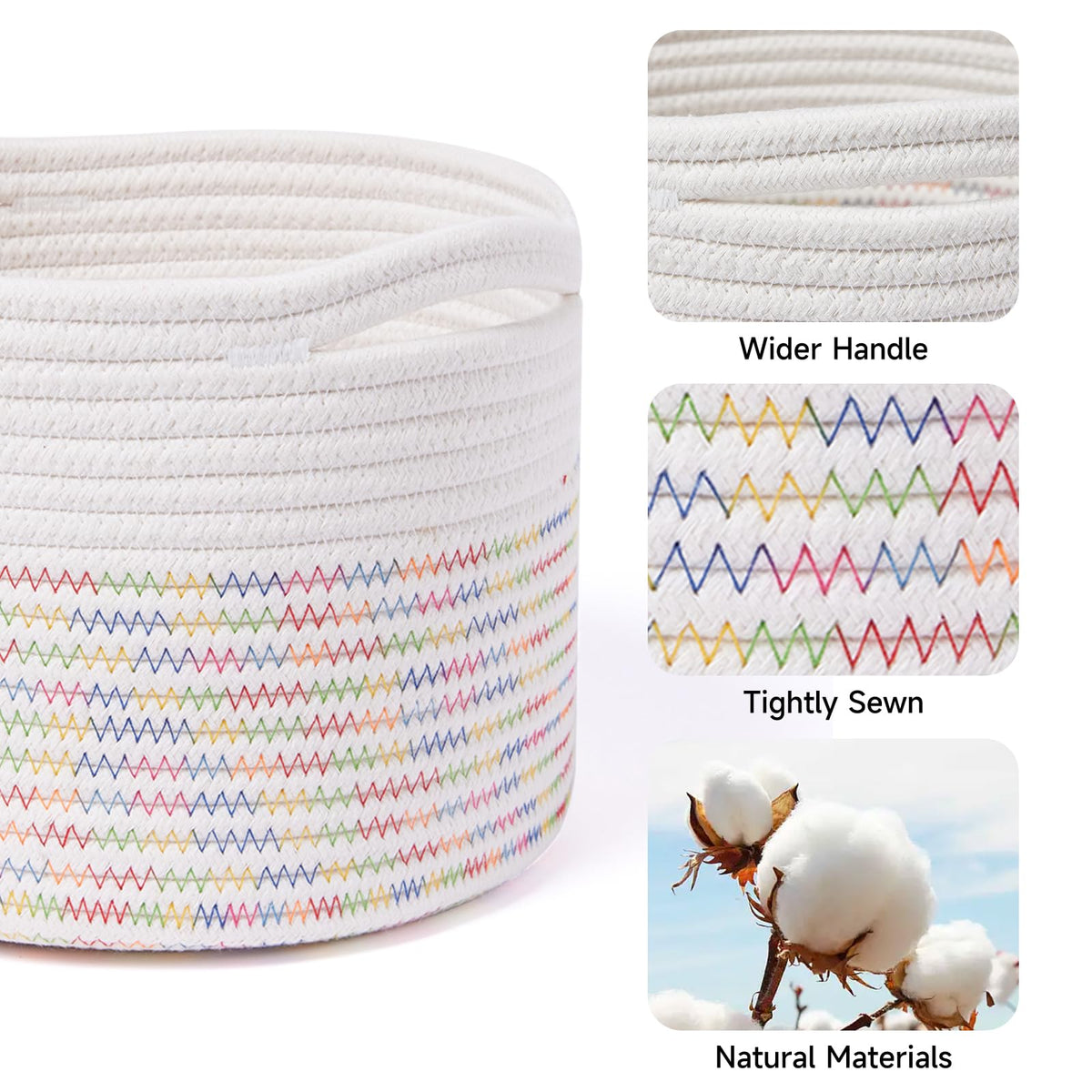 Small Basket for Organizing (3 Count)