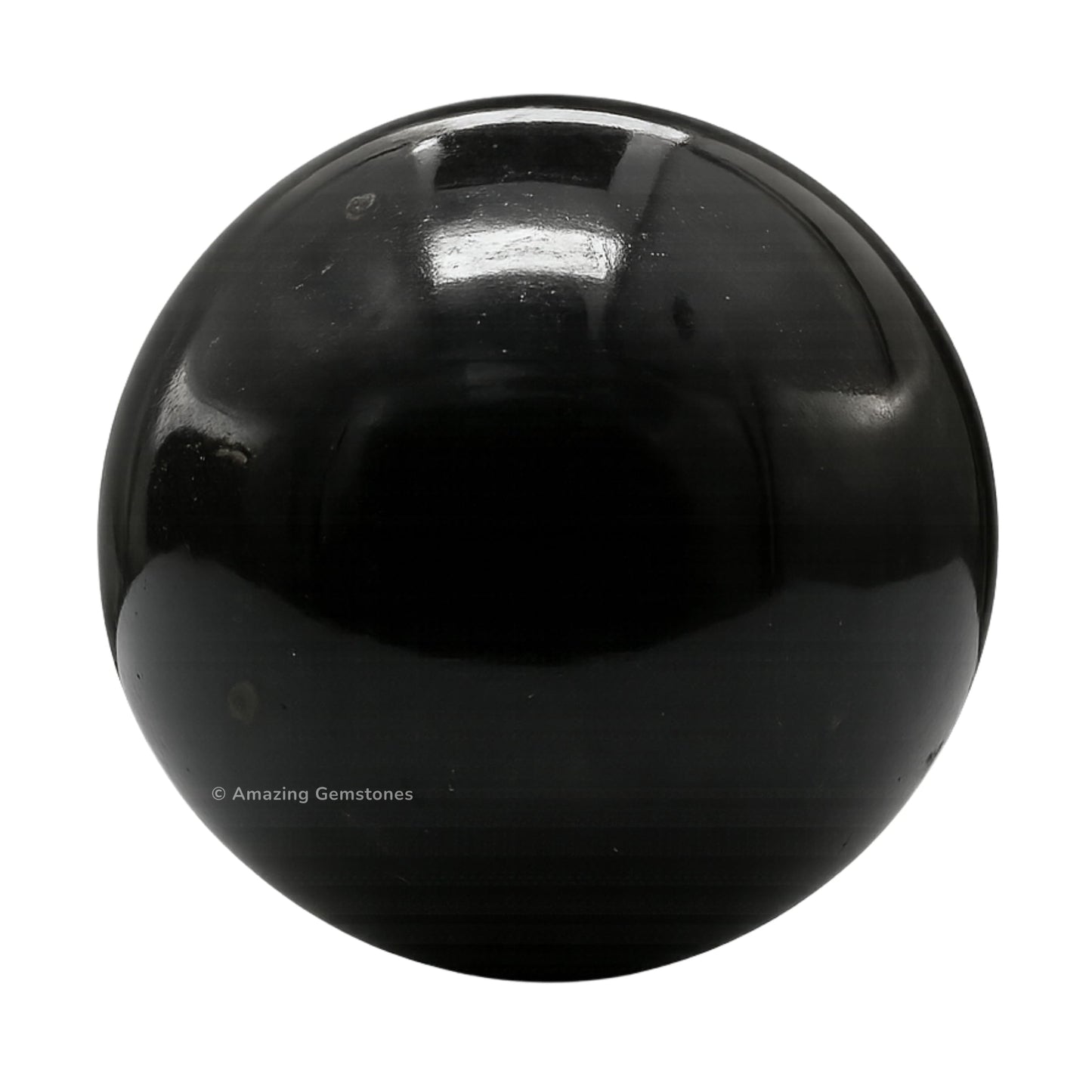 Amazing Gemstone Black Tourmaline Crystal Ball with Stand - 2" Inches Crystal Sphere Meditation Balls for Witchcraft and Decorative Balls