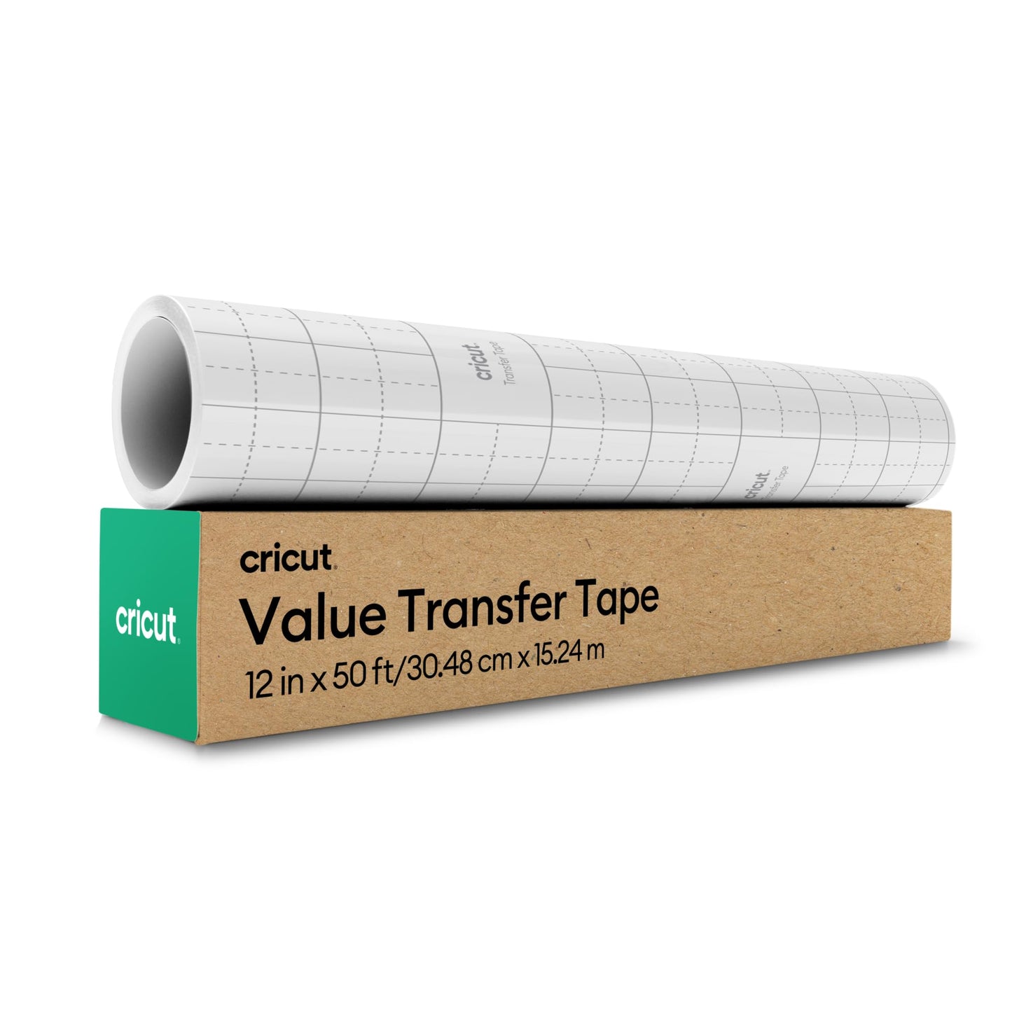 Cricut Value Transfer Tape (12in x 50ft Roll) - Easy Transfers for Vinyl Projects - Compatible with Maker & Explore Machines