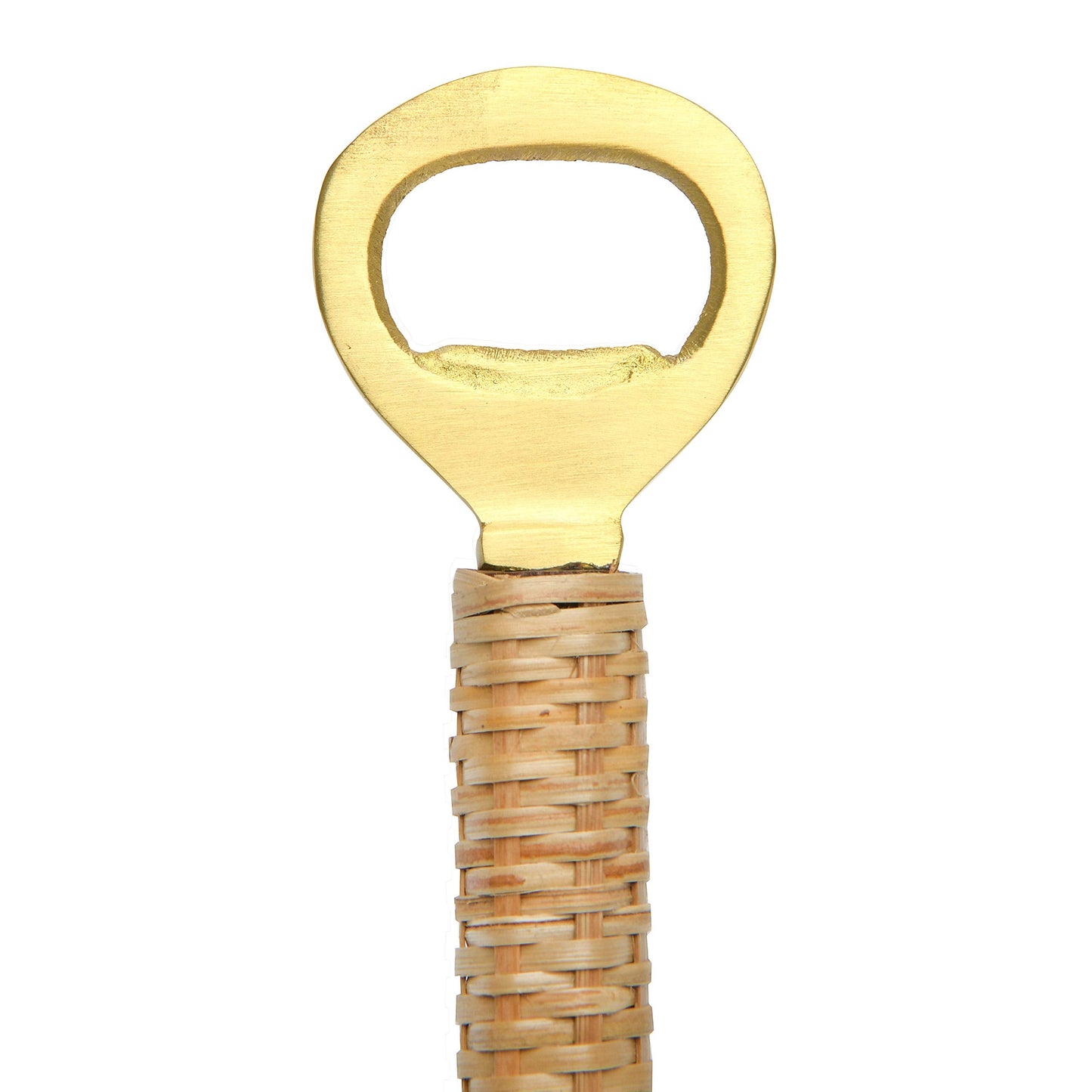 Creative Co-op Brass Handle Bottle Opener (DF3548)