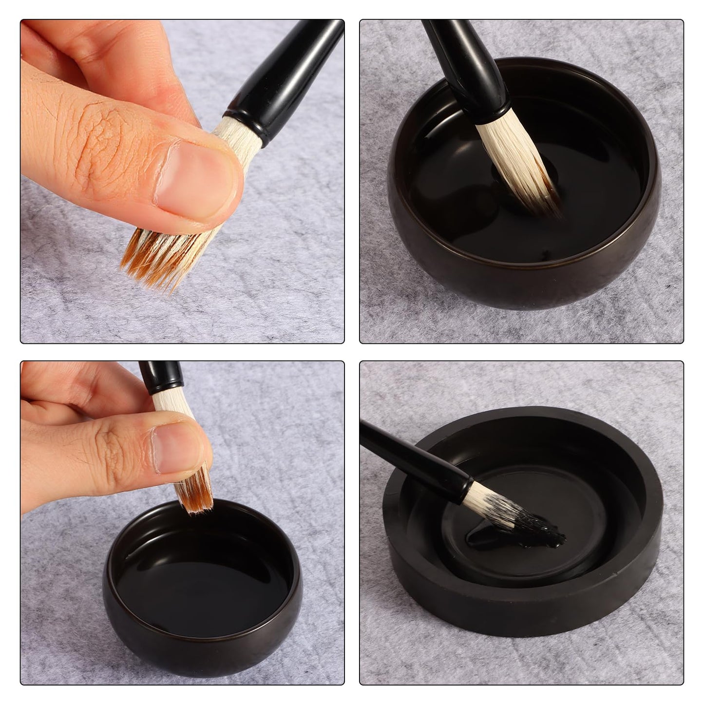 Corciosy Chinese Calligraphy Brushes Set,Professional Sumi Water Writing, Japanese Painting Set for Beginners