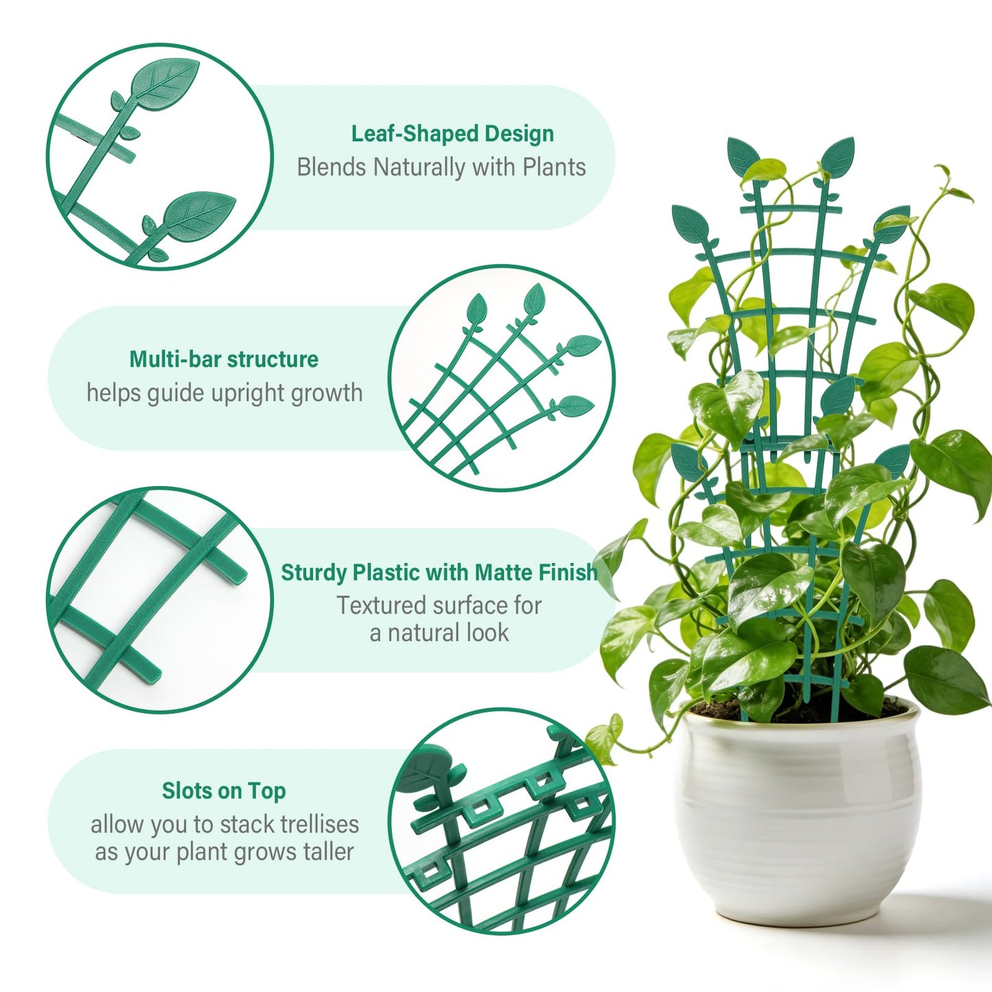 Ehpiern Trellis for Potted Plants (12)