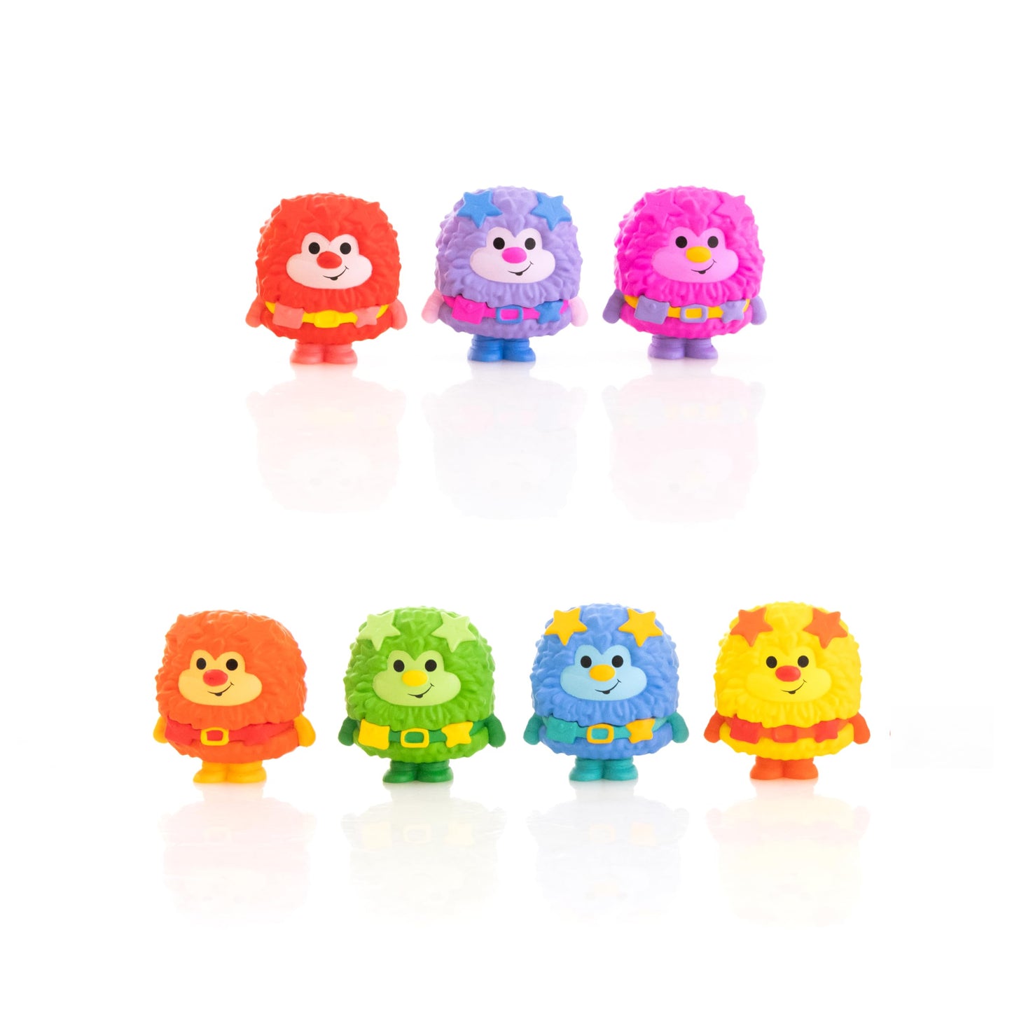 Rainbow Brite 'Limited Edition' 7-Pack Sprite Collector Set with 7 Sprites 1.25-inch Cheebee Micro Figures