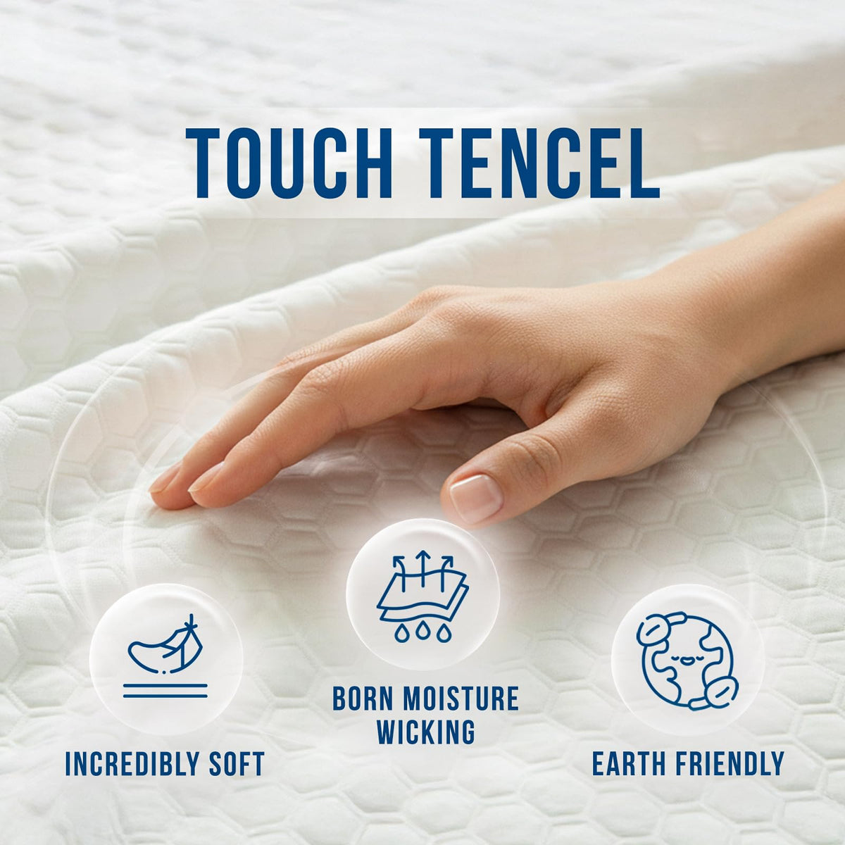 Luxury California King Size Tencel Waterproof Mattress Protector Deep Pocket