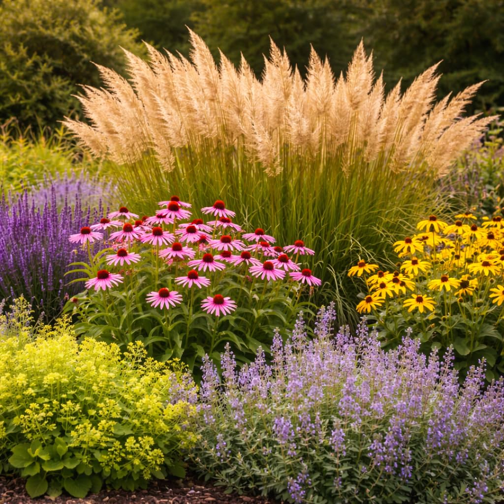 Purple Coneflower Plug (Echinacea purpurea) – Hardy Native Perennial – Pollinator-Friendly Wildflower – Full Sun Garden Plant (1)