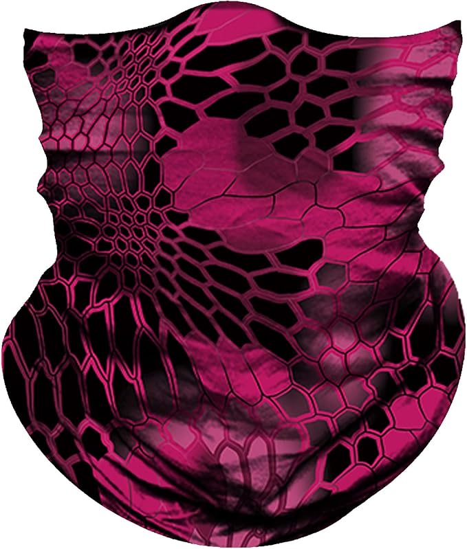 Obacle Neck Gaiter Face Mask Bandana for Dust Wind Sun Protection for Men Women