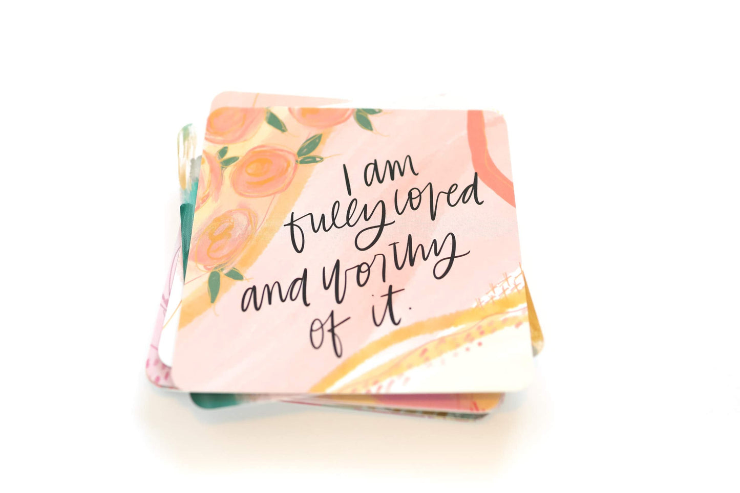 Affirmation Cards for Women: Beautifully Illustrated Inspirational Cards with Positive Affirmations to Help with Gratitude, Mindfulness, Daily Encouragement and Self Care