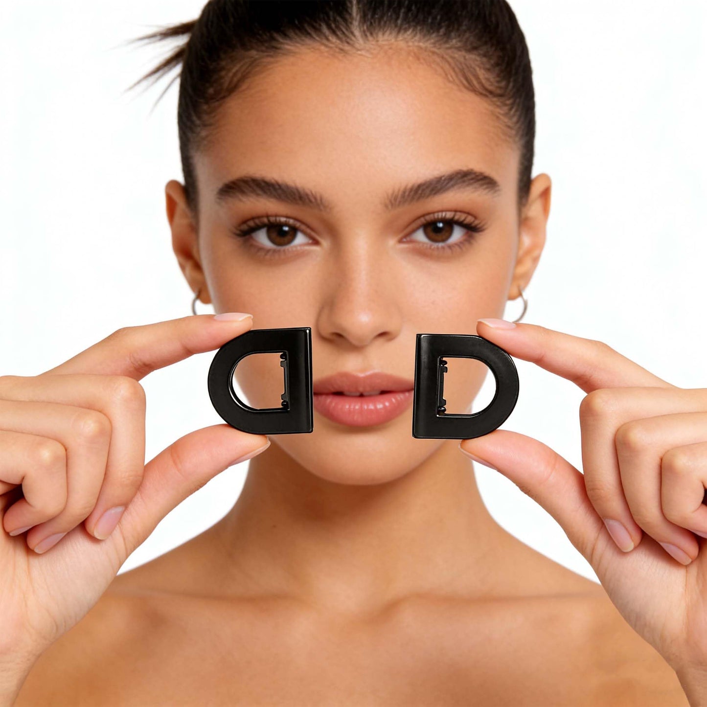 Upgrade Magnetic Hair Clips,Strong Hold Magnetic Styling Clips,Suitable for various hair types and everyday styling (F)