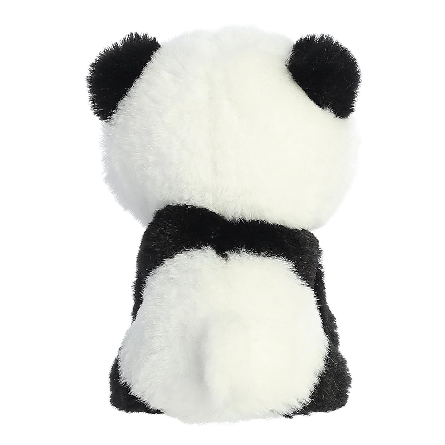 Aurora® Responsibly Made Eco Nation™ Mini Panda Stuffed Animal - Ideal for Playtime Adventures - Perfect for Birthdays or Just Because - Black 5 Inches