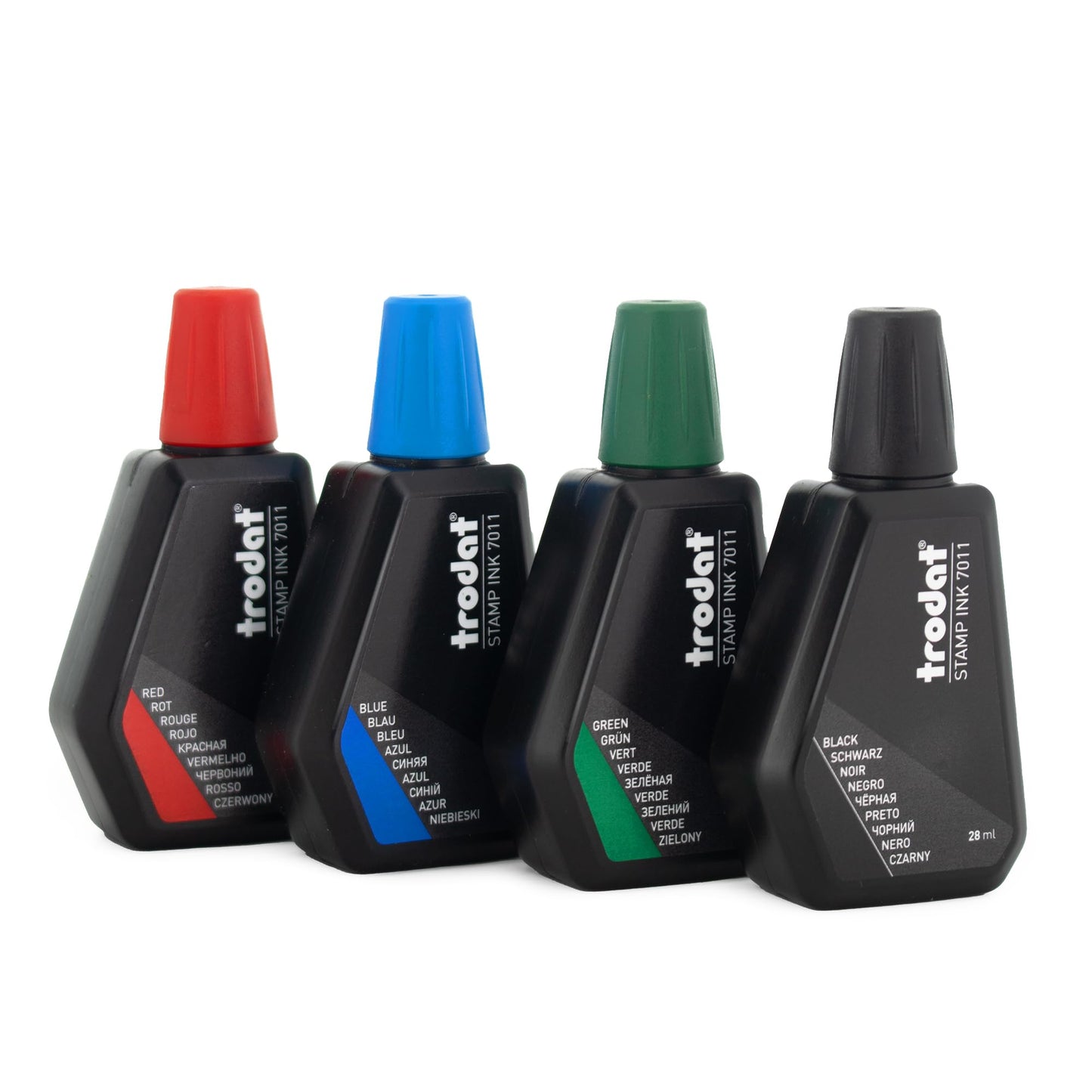 Stamp Pro Pink Self Inking 3 Line Custom Stamp – Personalized Name or Text Stamp for Home, School, Crafts & Business Use