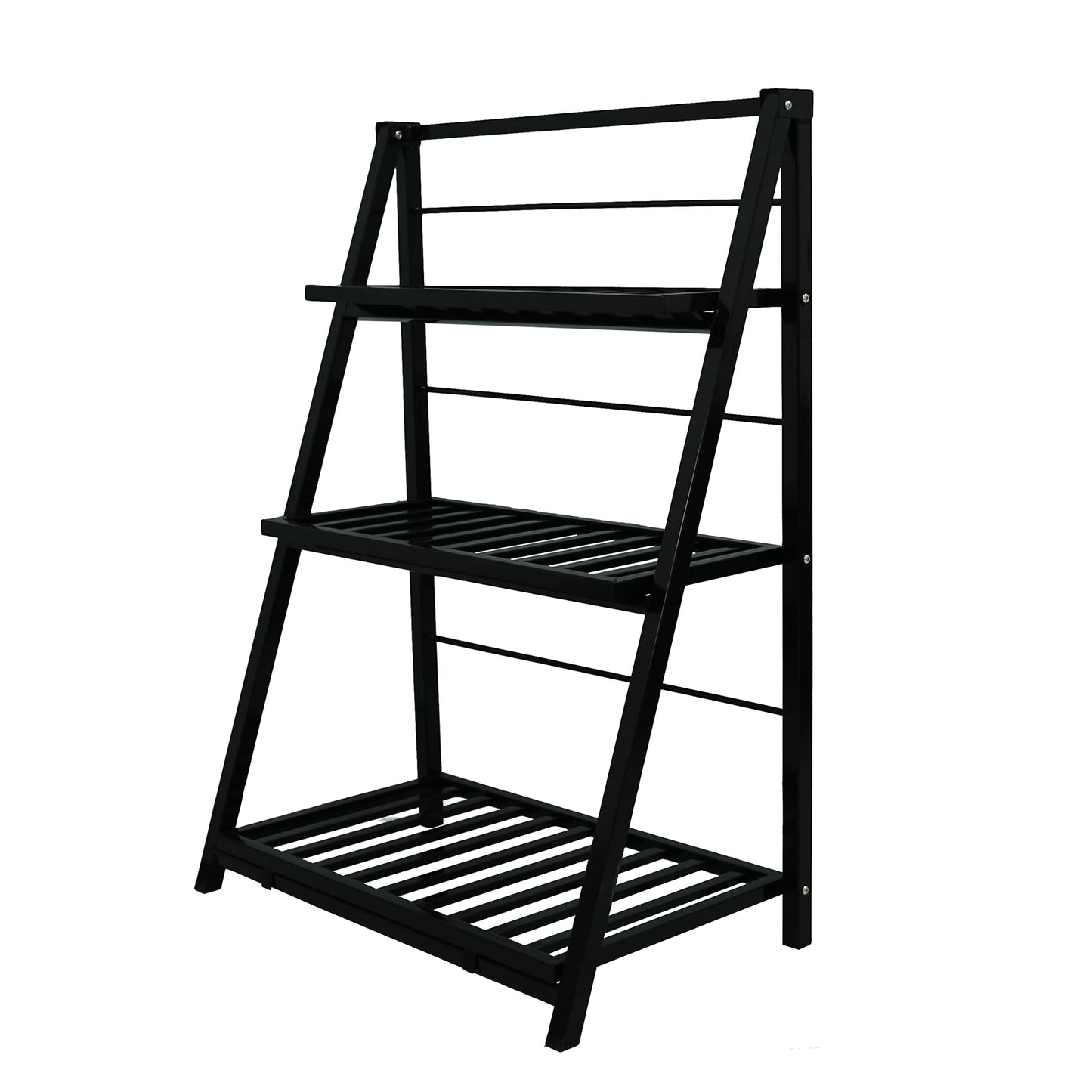 Gardzen Heavy Duty 3 Tier Metal Plant Stand, Flower Display Rack, Planter Shelf Holder Storage for Indoor Outdoor Use Clearance