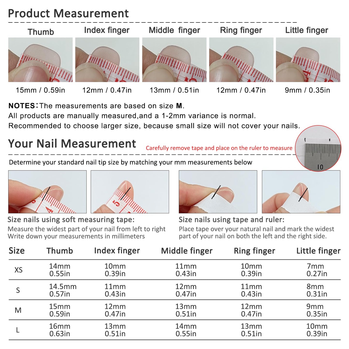 TENPAL Aurora Blush Pink French Tips Press on Nails Short Square Minimalist & Reusable False Nails for Everyday Luxury | Clean Chic Style(M)