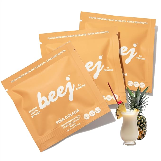 BJ Gummies, by BEEJ. Oral Sex Candy for Couples. (Piña Colada)