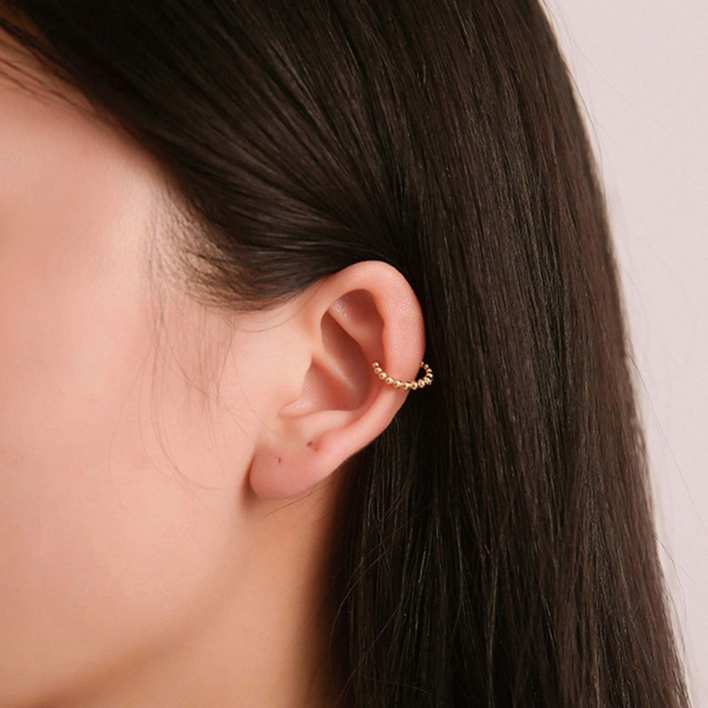 IRONBOX 9Pcs Ear Cuff Earrings for Women 14K Gold Ear Cuff Non Piercing Cartilage Clip Cuff Earrings Fake Earrings