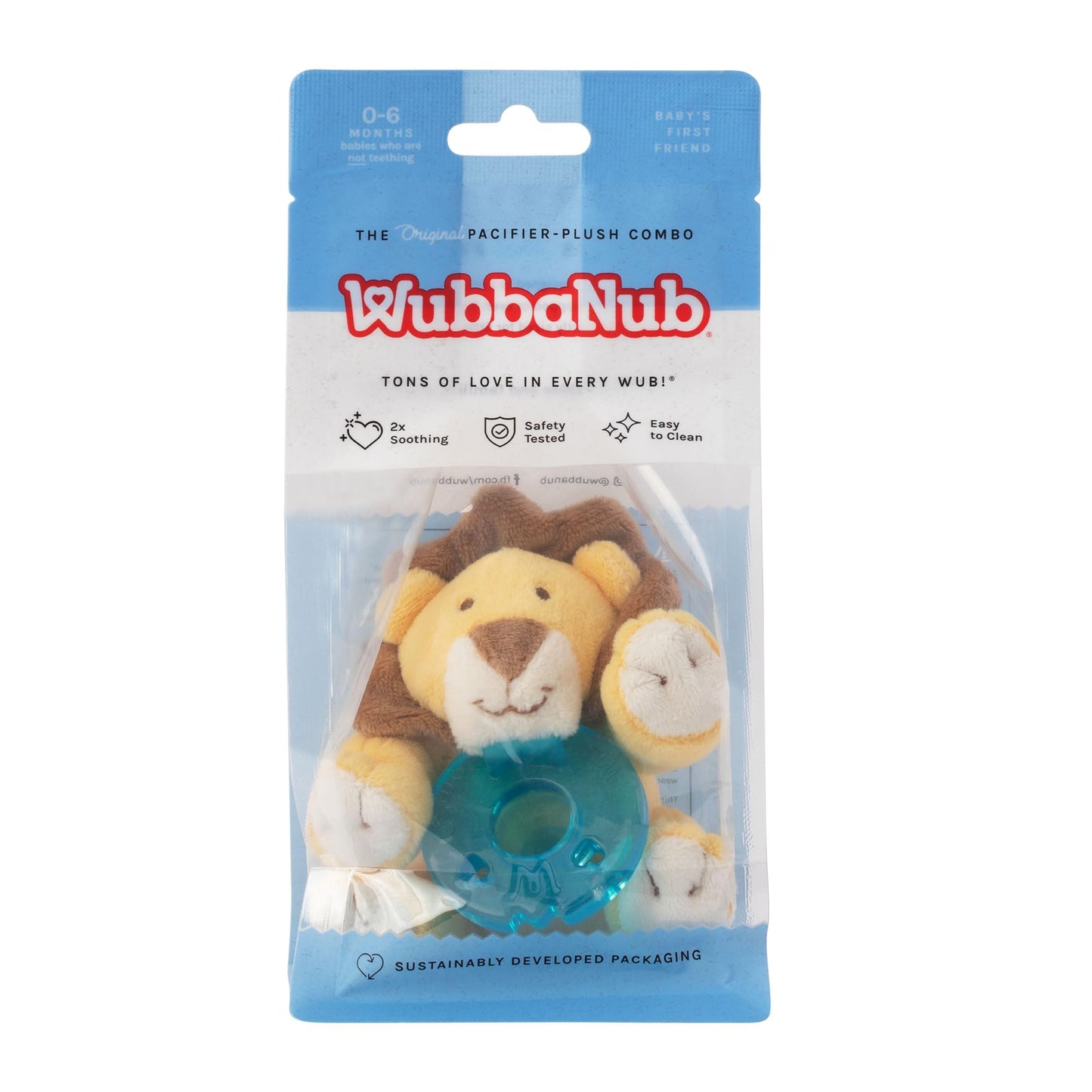 WubbaNub Infant Pacifier - Baby Lion