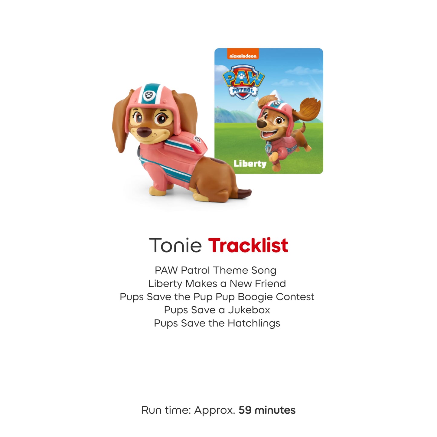 Toniebox 2 Audio Player PAW Patrol Bundle for Kids 3+ with Chase, Marshall, Skye, and Liberty - Sky Blue